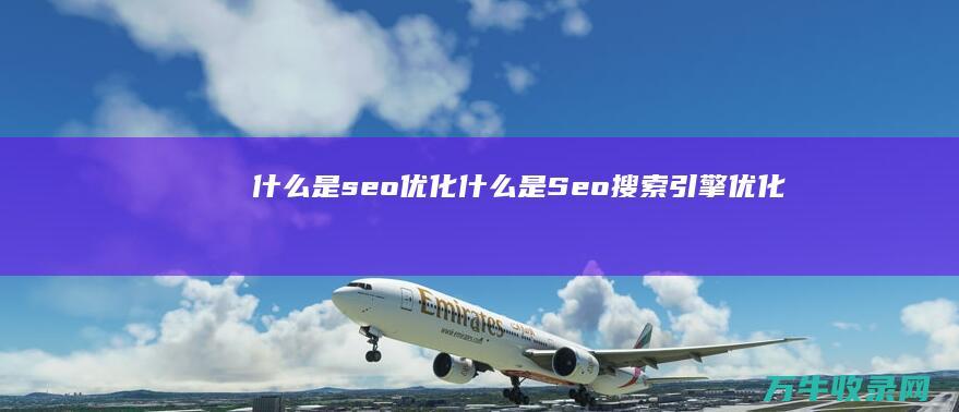 什么是seo优化 (什么是Seo搜索引擎优化)