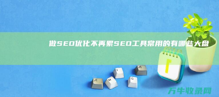 做SEO优化不再累 SEO工具常用的有哪些大盘点 (seo如何做优化)